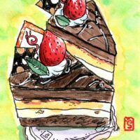 チョコの石畳み